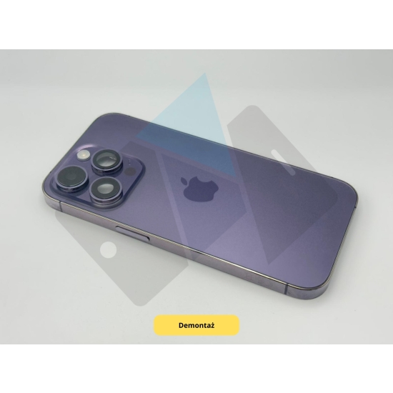 Korpus uzbrojony Oryginalny iPhone 14 Pro Fioletowy Demontaż